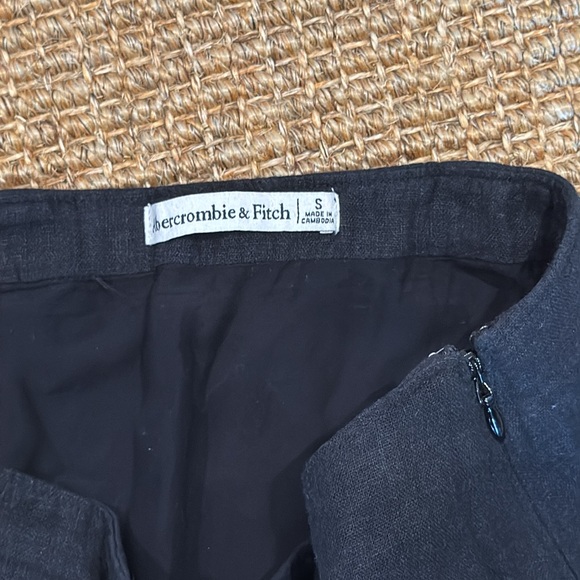 Abercrombie and Fitch Linen Blend Skirt - Picture 3 of 6